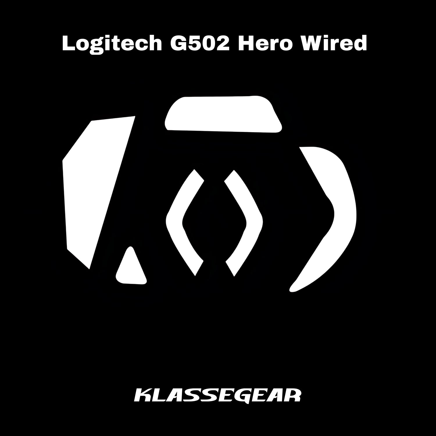 Logitech G502 Hero Wired ile uyumlu Onyx Mouse Skate