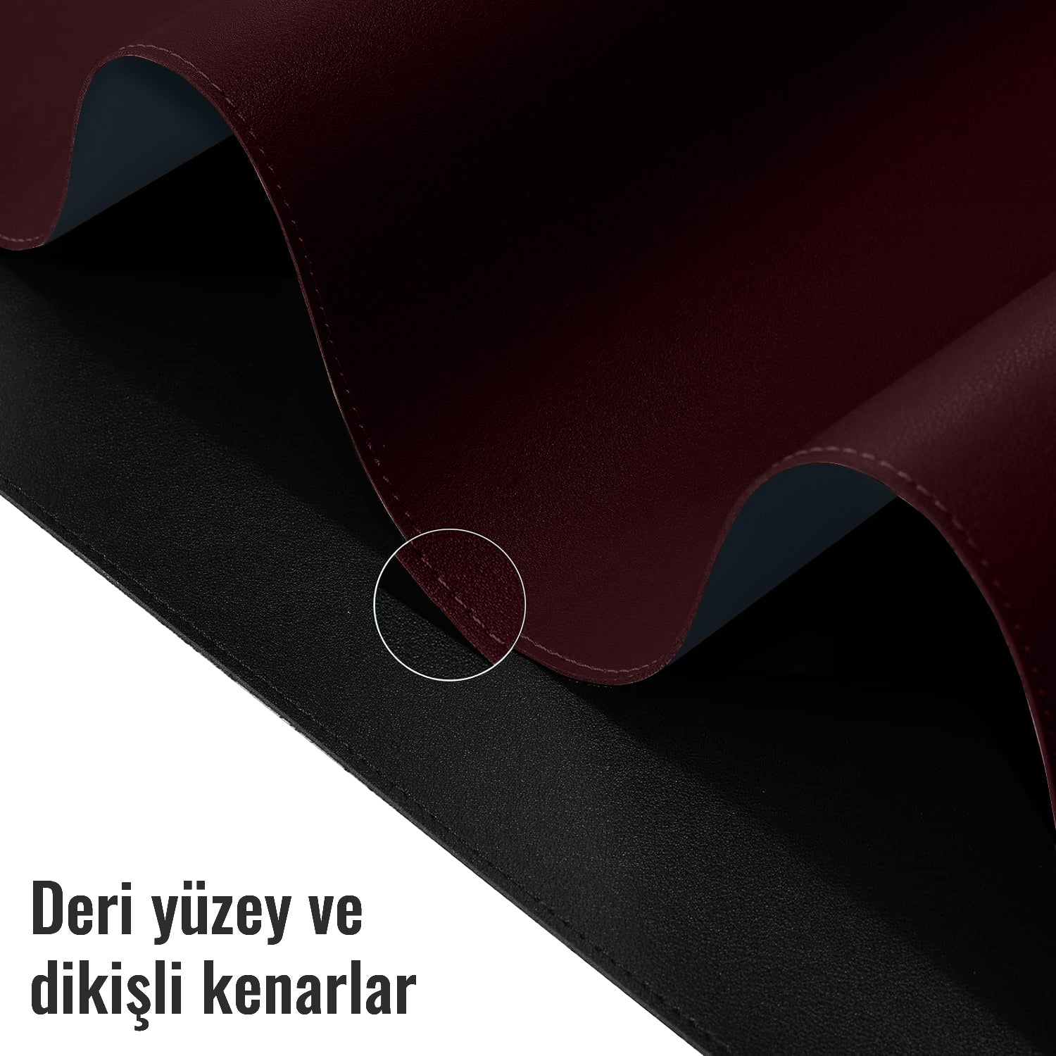 KlasseGear Premium Deri Sümen & Mouse Pad