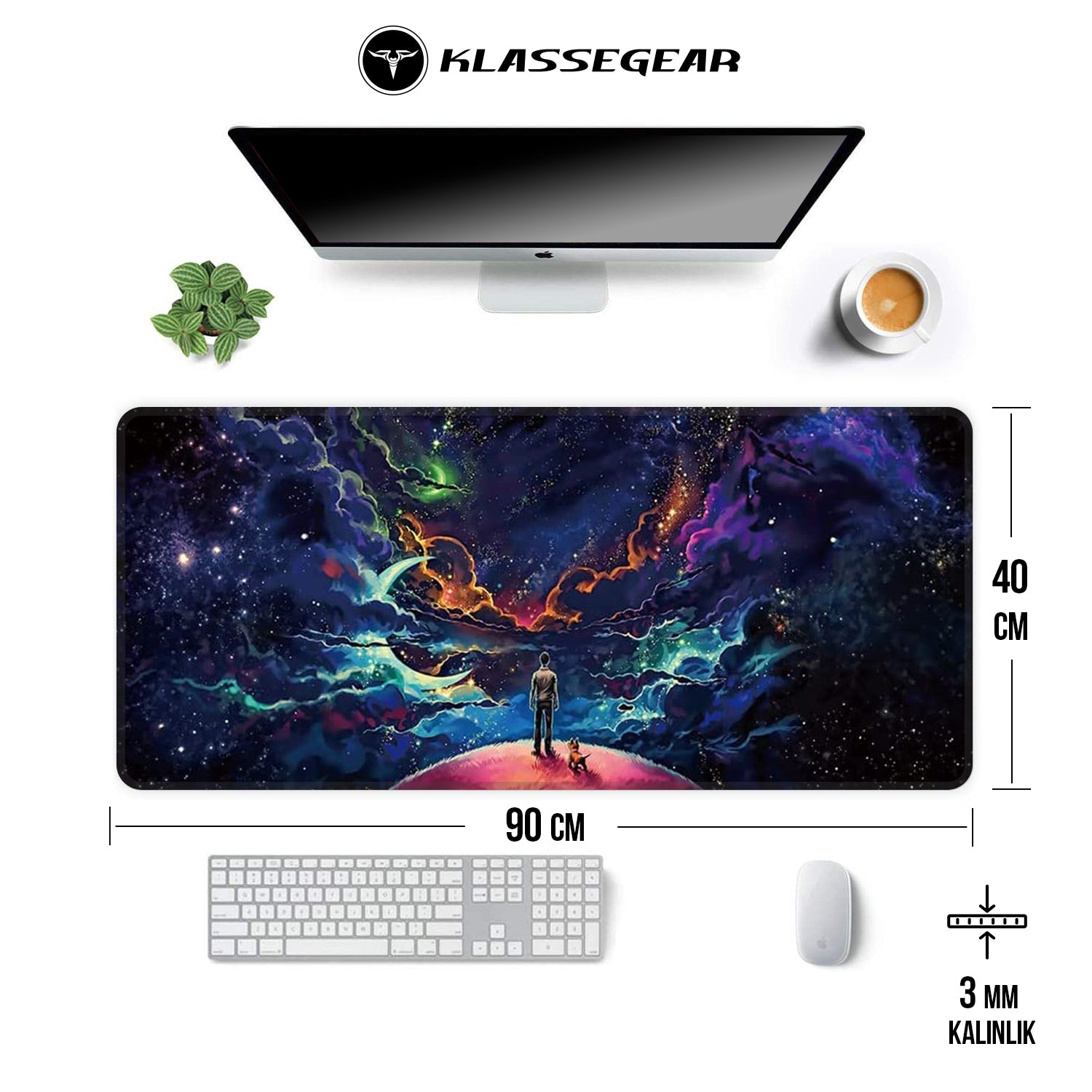 Pro Küçük Prens 90x40 Gaming Mousepad