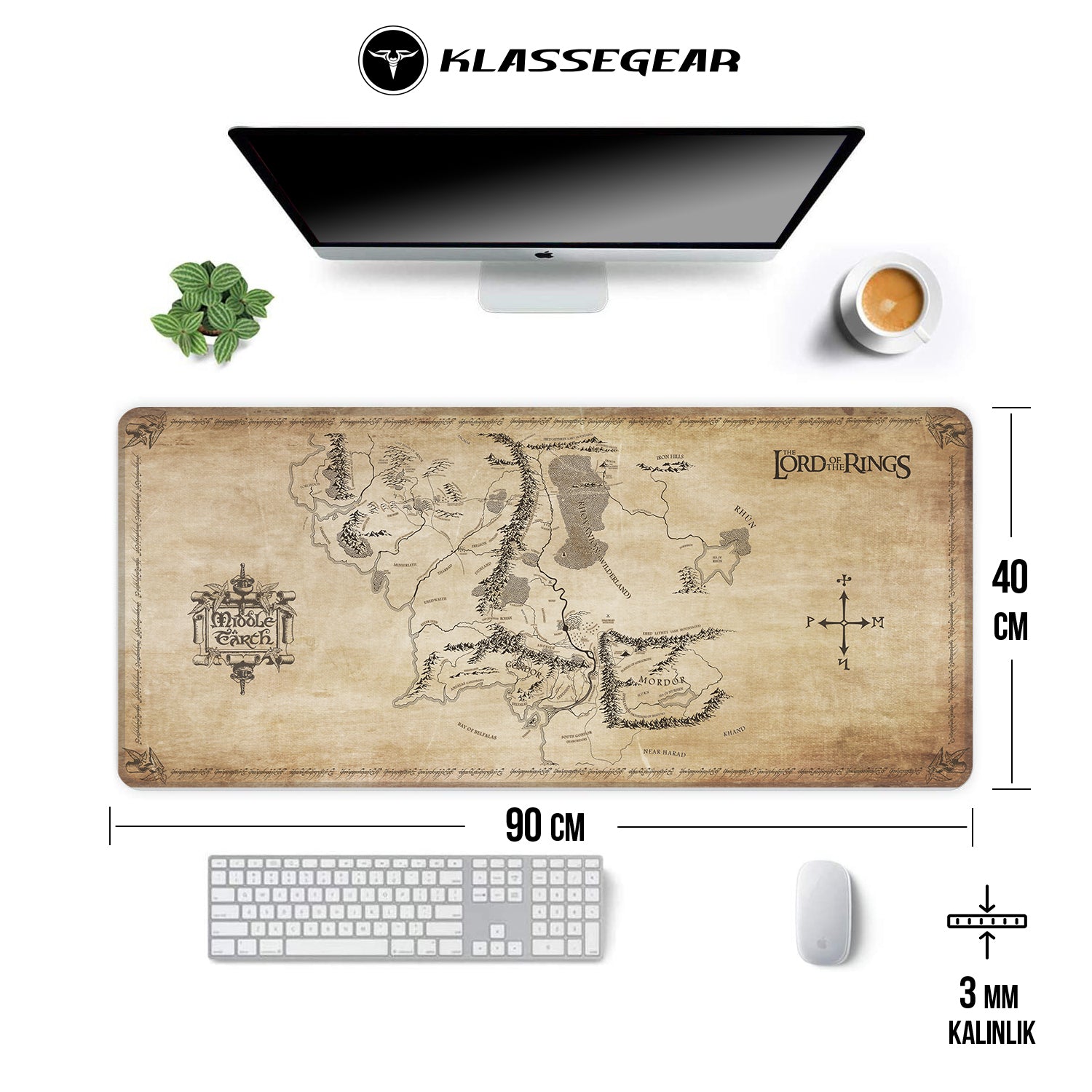 Pro LOTR 90x40 Gaming Mousepad