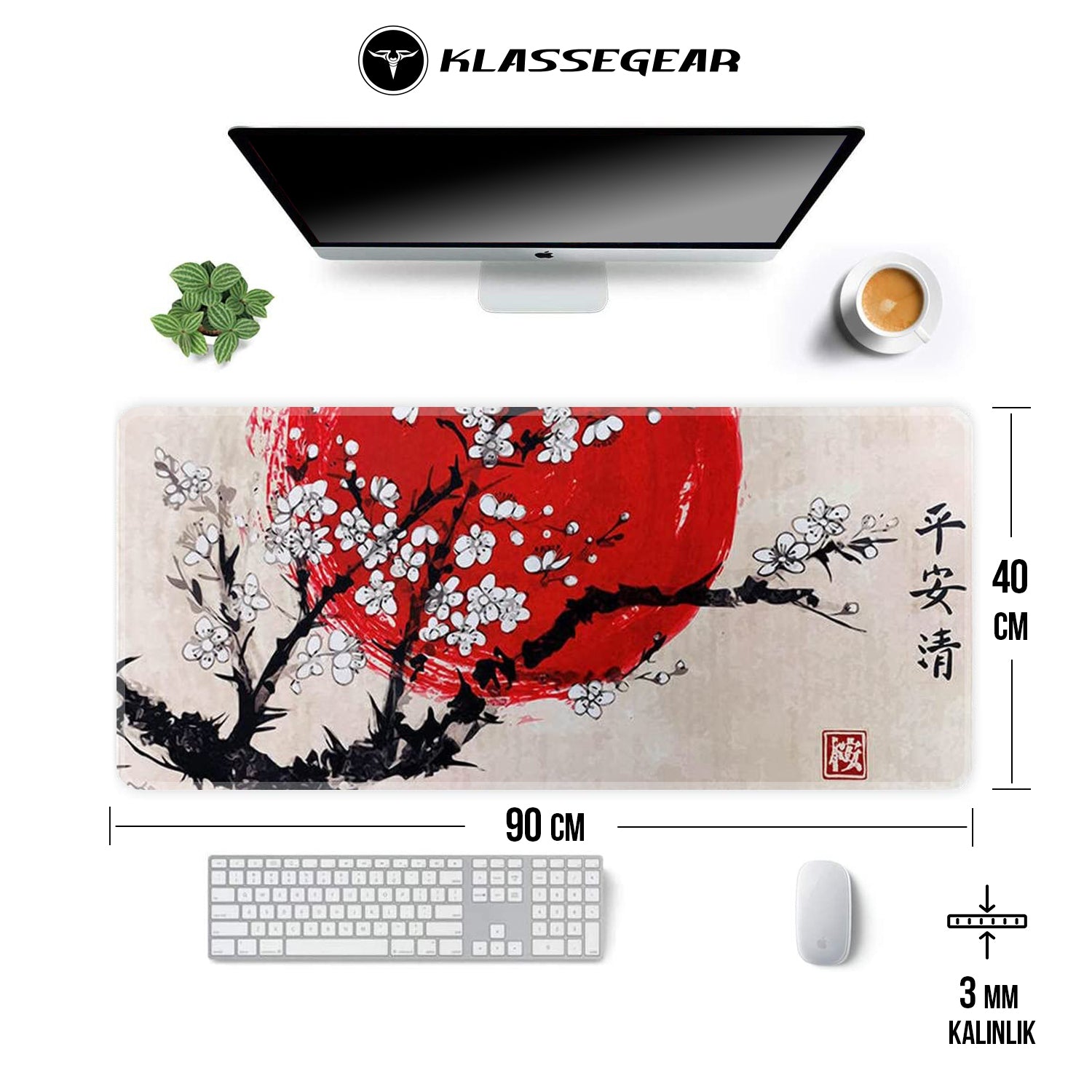 Pro Sakura 90x40 Gaming Mousepad