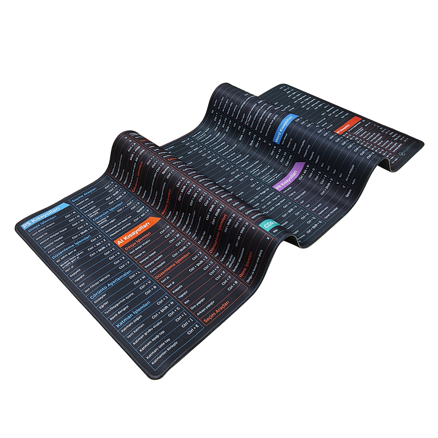 Pro Shortcuts 90x40 Gaming Mousepad