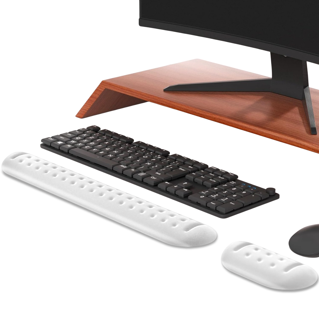 KlasseGear Ergonomik Visco Klavye ve Mouse Bilek Destek Seti