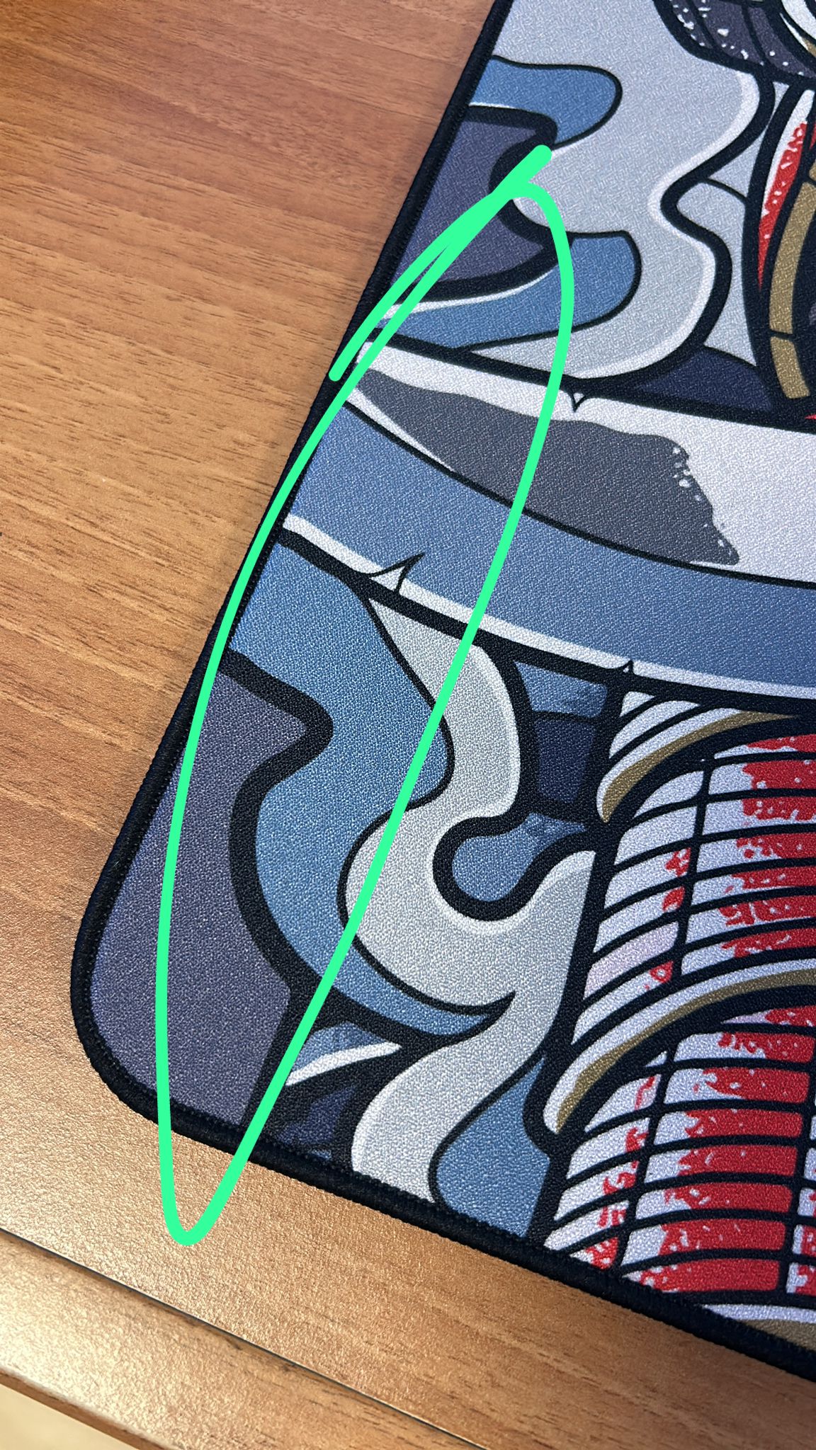 Klasse Longteng Huoyun Onibishu Gaming Mousepad *Hatalı*