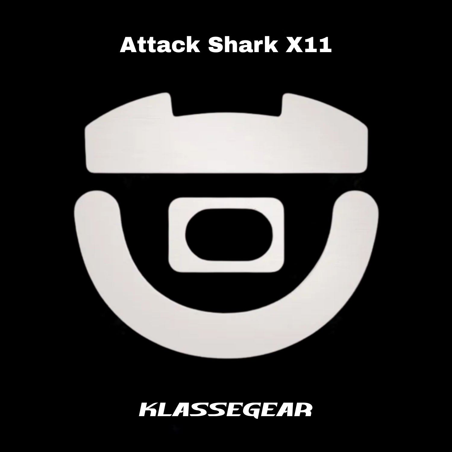 Attack Shark X11 ile uyumlu Onyx Mouse Skate-2