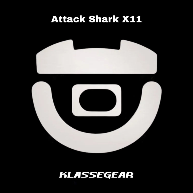 Attack Shark X11 ile uyumlu Onyx Mouse Skate-2