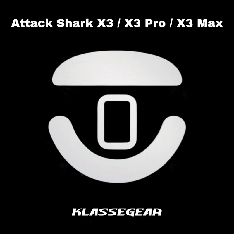 Attack Shark X3 / X3 Pro / X3 Max ile uyumlu Onyx Mouse Skate-2