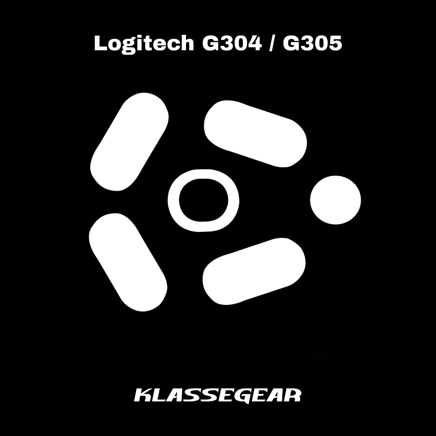 Logitech G304 / G305 ile uyumlu Onyx Mouse Skate