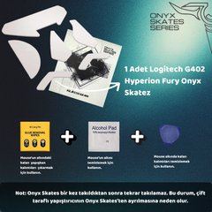 Logitech G402 Hyperion Fury ile uyumlu Onyx Mouse Skate-4