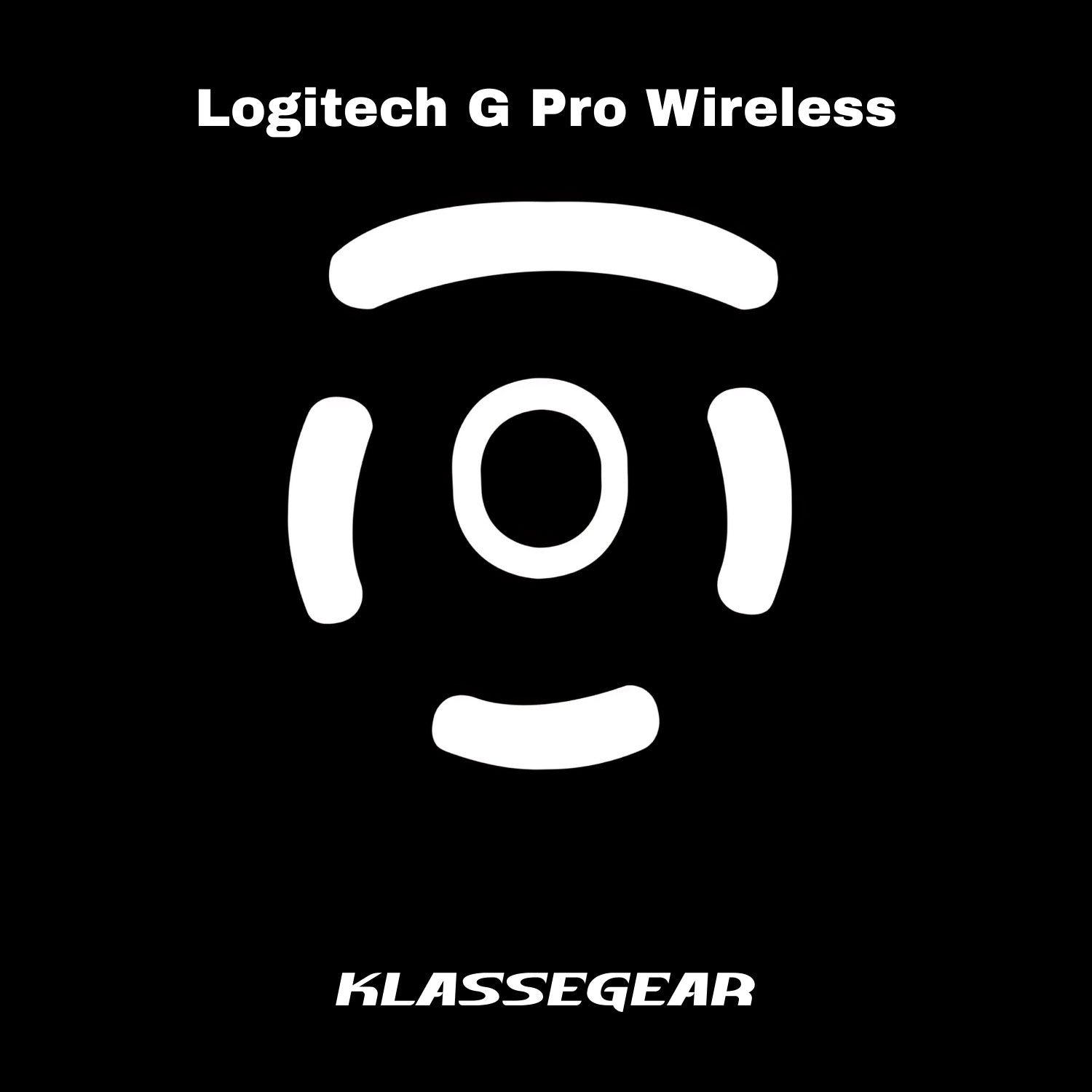 Logitech G Pro Wireless ile uyumlu Onyx Mouse Skate