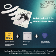 Logitech G Pro Wireless ile uyumlu Onyx Mouse Skate-4