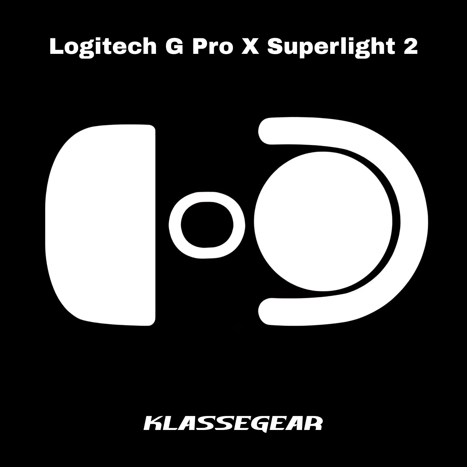 Logitech G Pro X Superlight 2 ile uyumlu Onyx Mouse Skate