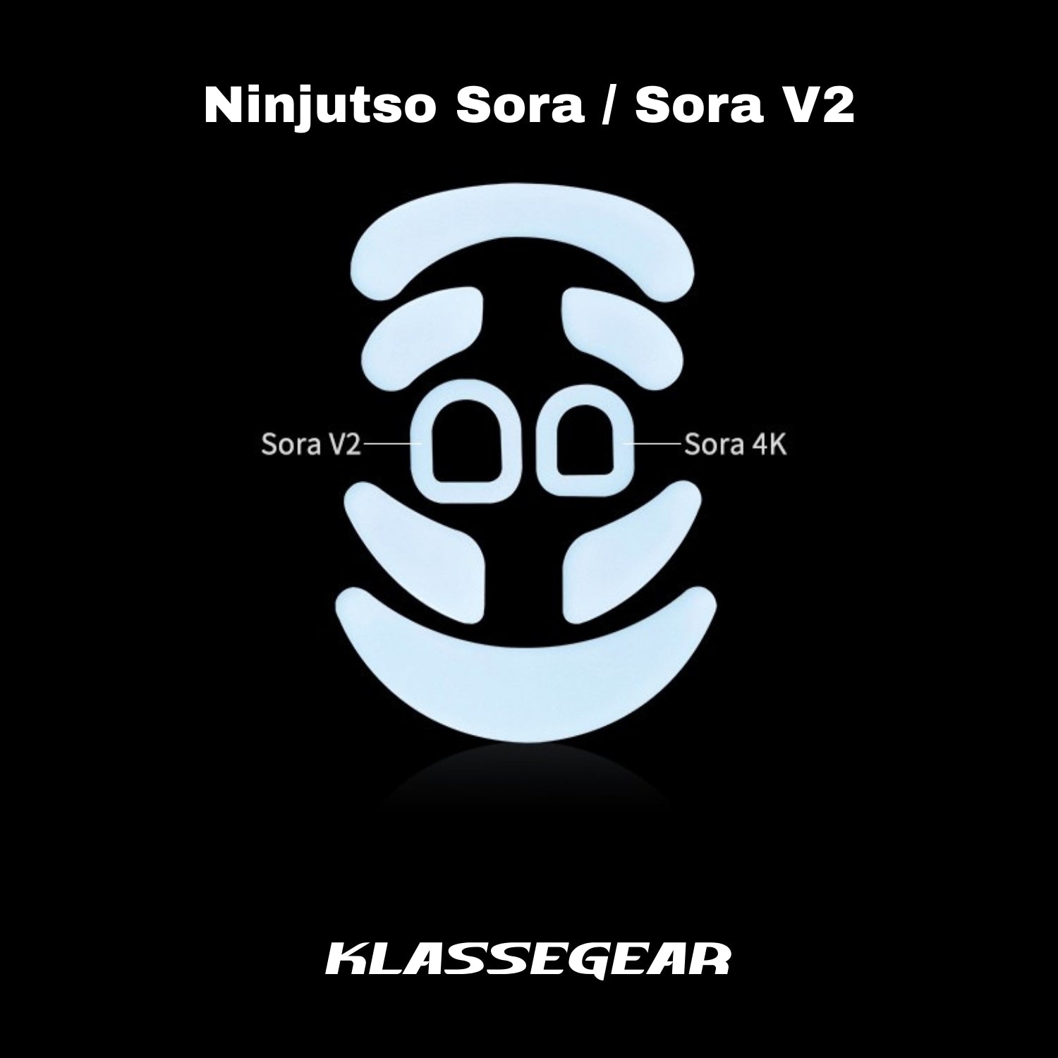 Ninjutso Sora / Sora V2 ile uyumlu Onyx Mouse Skate-2