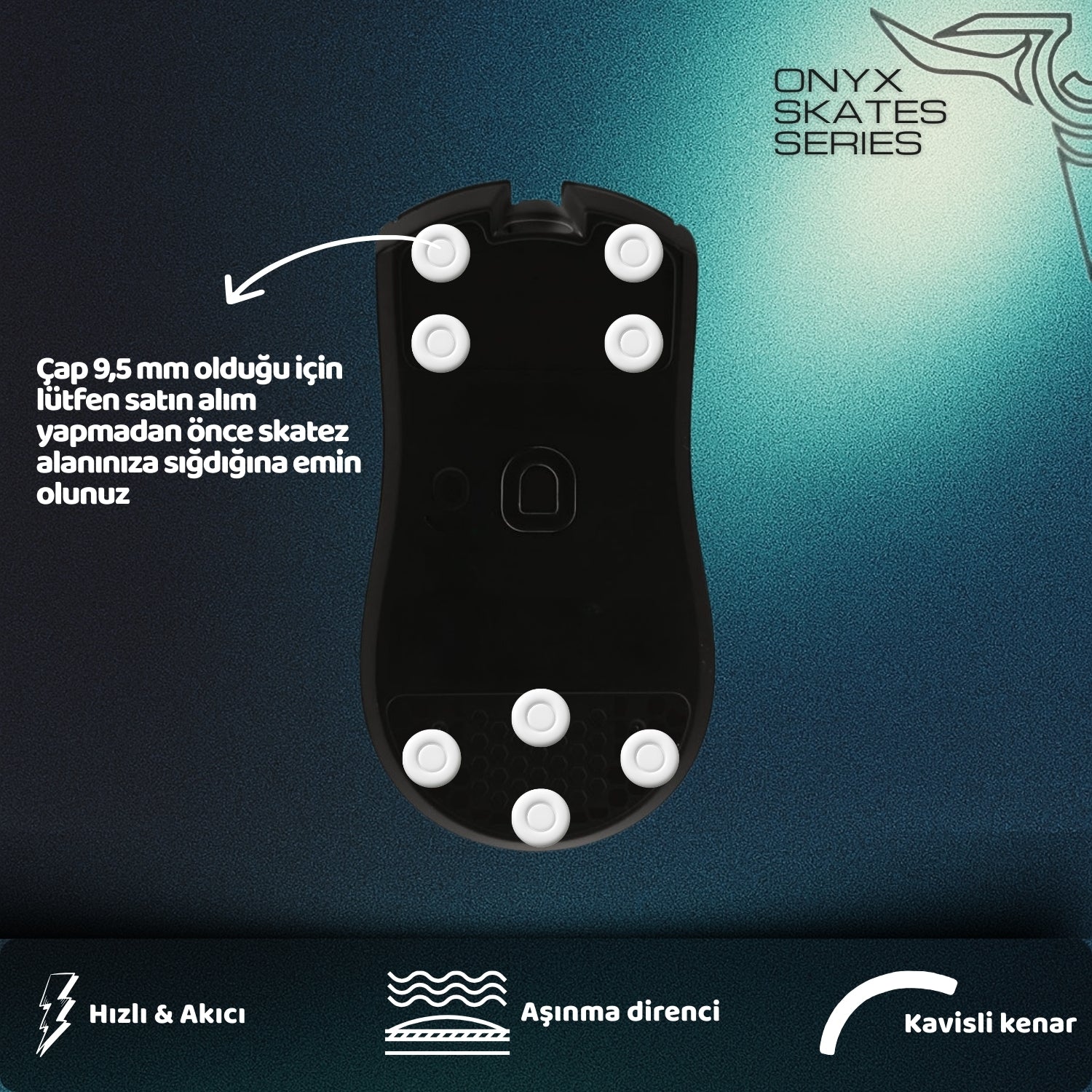 Onyx Universal Donut Mouse Skate