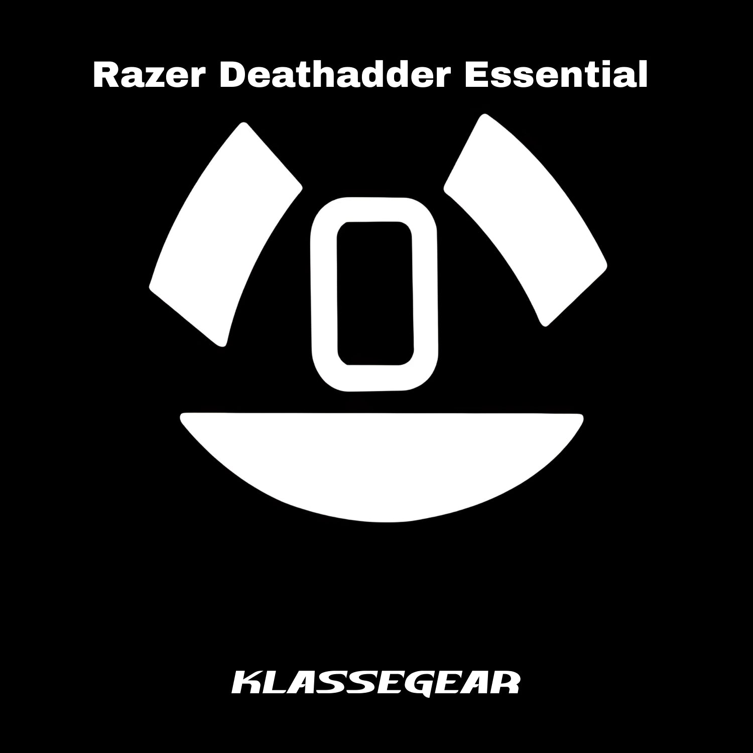 Razer Deathadder Essential ile uyumlu Onyx Mouse Skate