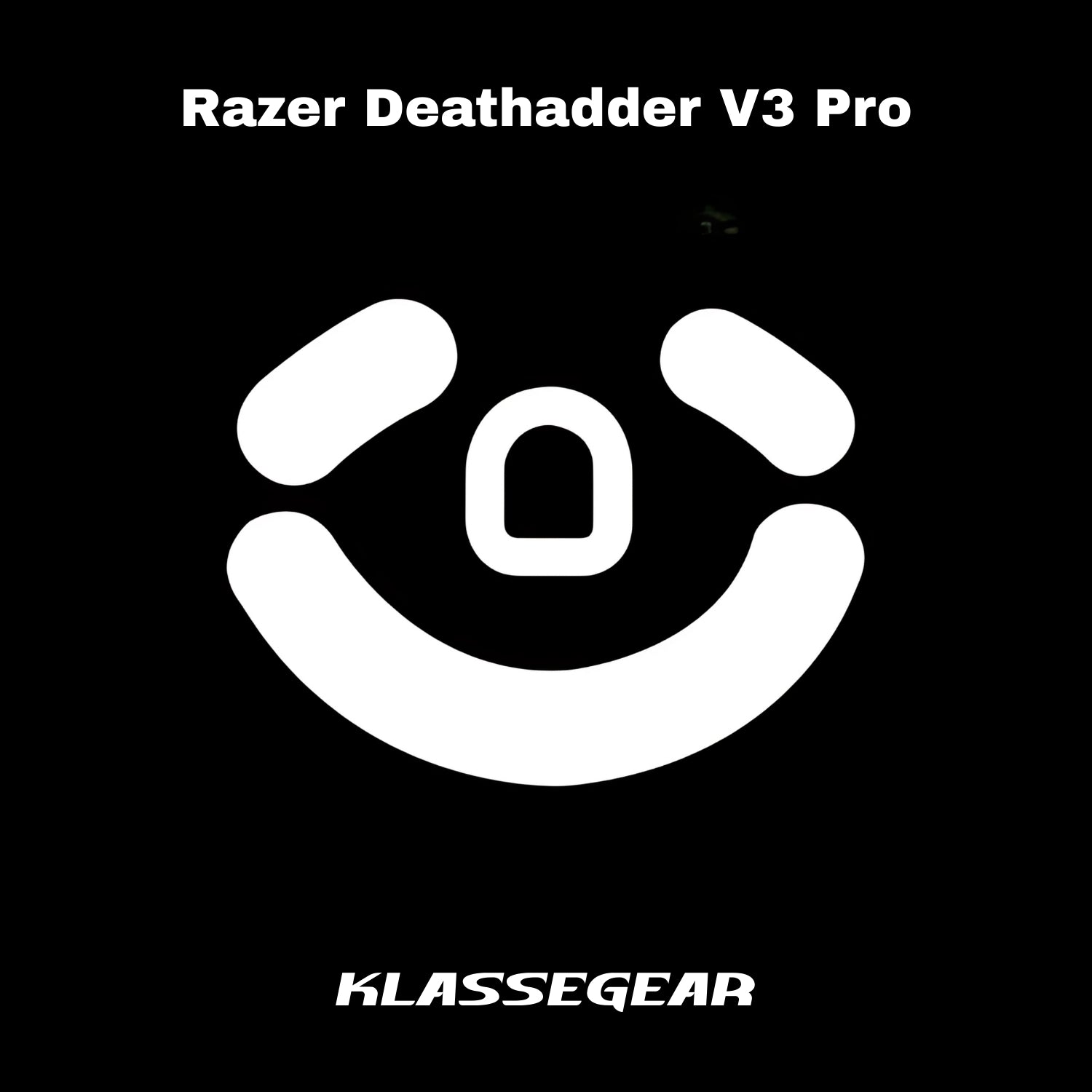 Razer Deathadder V3 Pro ile uyumlu Onyx Mouse Skate