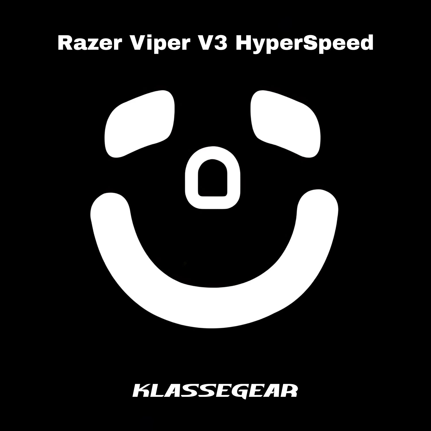 Razer Viper V3 HyperSpeed ile uyumlu Onyx Mouse Skate