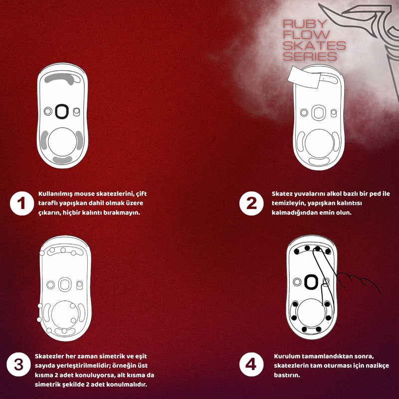 Ruby Flow Universal Dot Mouse Skate-6