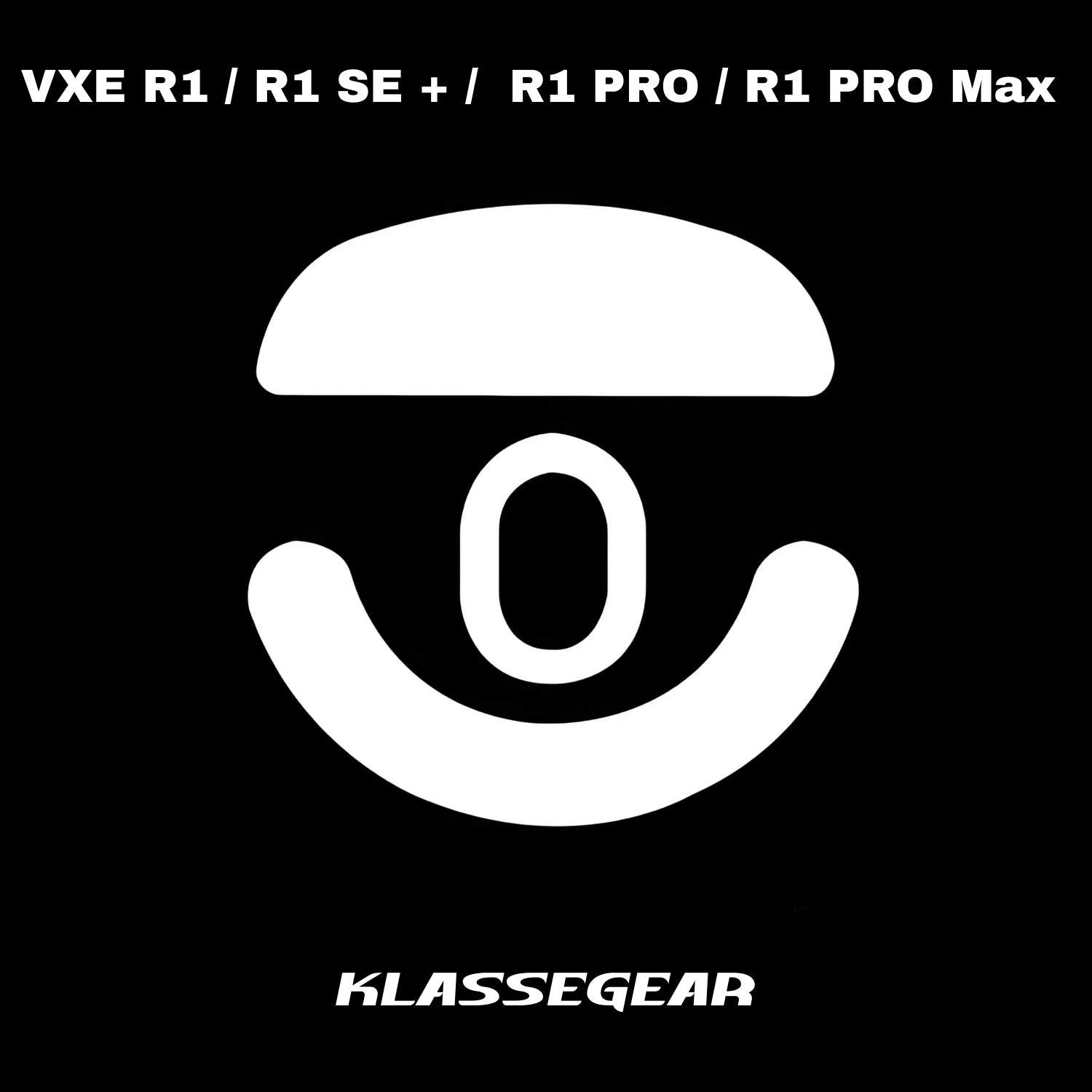 VXE R1 / R1 SE + /  R1 PRO / R1 PRO Max ile uyumlu Onyx Mouse Skate