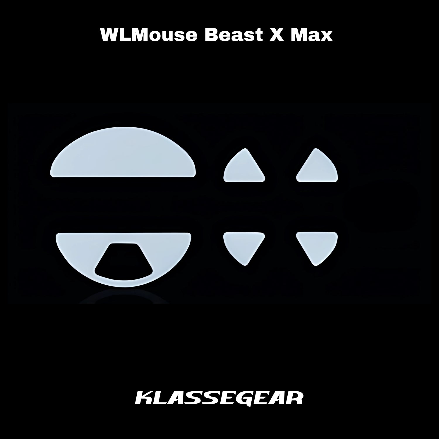 WLMouse Beast X Max ile uyumlu Onyx Mouse Skate