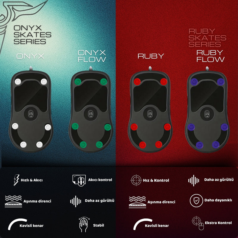 Onyx & Ruby Universal Donut Mouse Skate Deneme Paketi-2