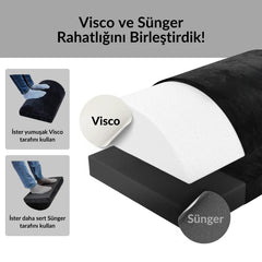 KlasseGear Ergonomik Visco Ayak Minderi-5