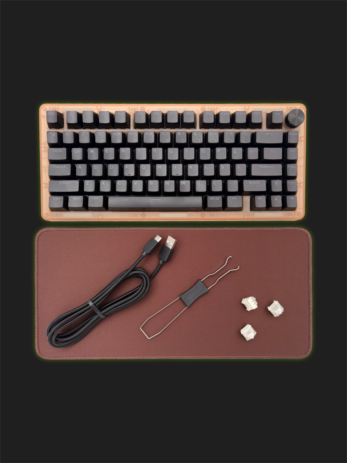 KlasseGear K75 HE Manyetik Oyuncu Klavyesi-3