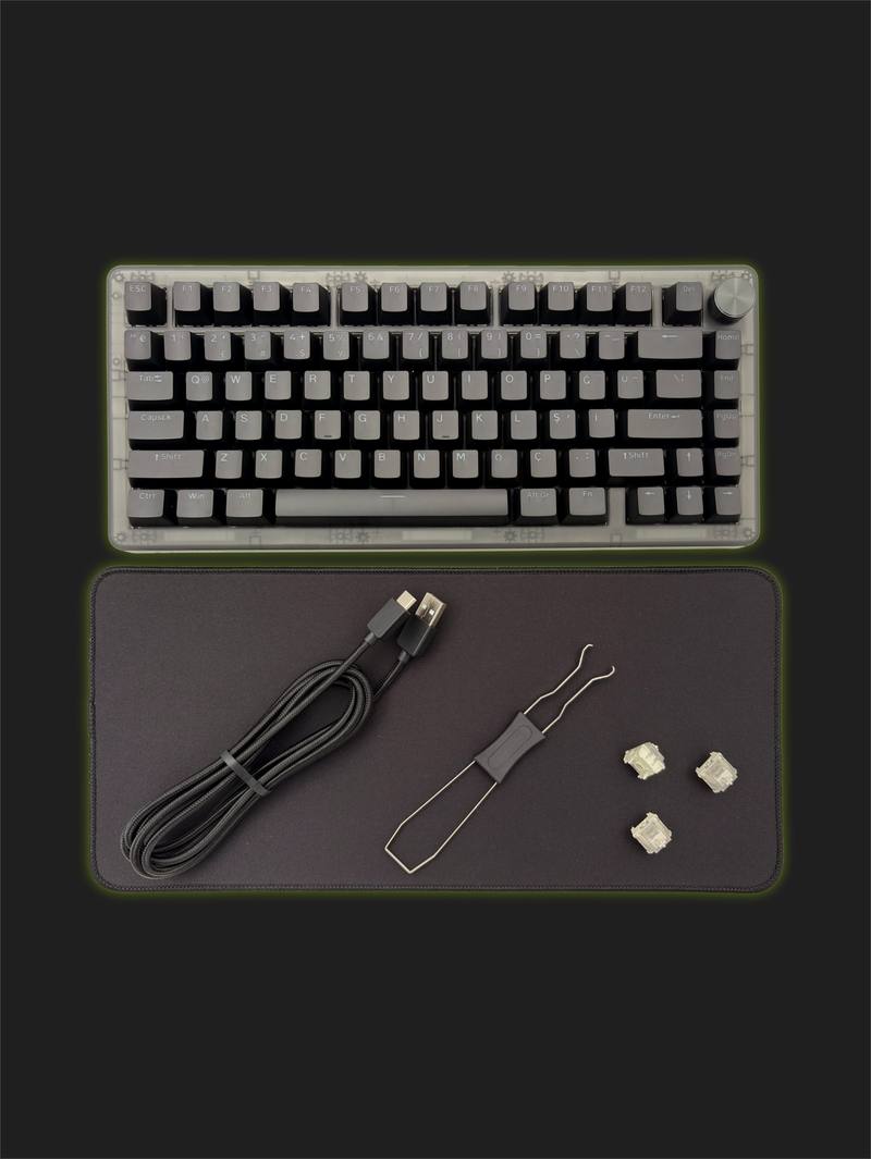KlasseGear K75 HE Manyetik Oyuncu Klavyesi-11