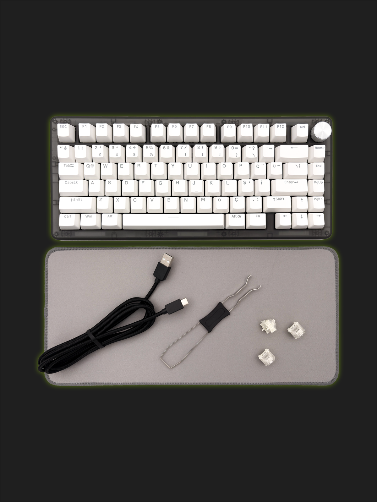 KlasseGear K75 HE Manyetik Oyuncu Klavyesi-7