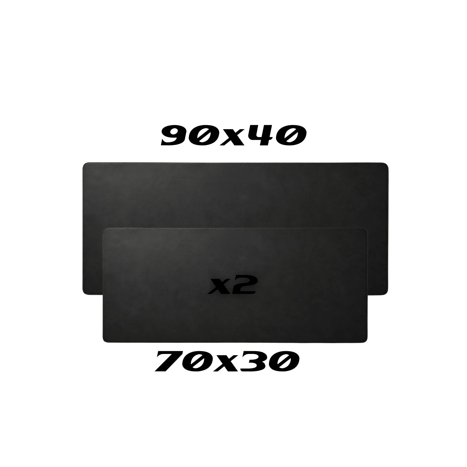 Klasse Pro Black Edition Gaming Mousepad x2 *Baskı Hatalı*